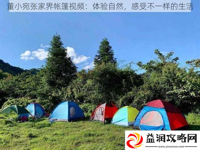 董小宛张家界帐篷视频