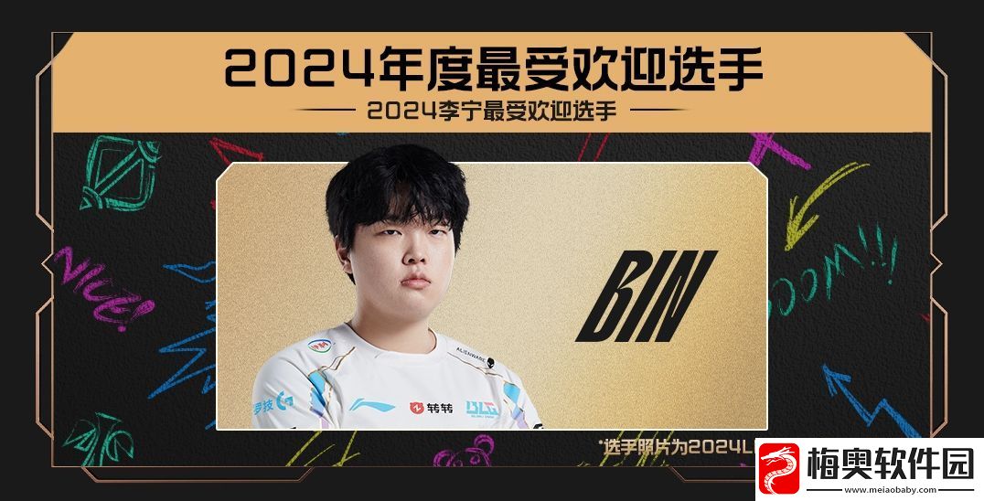 WOC！BIN！2024年度最受欢迎选手