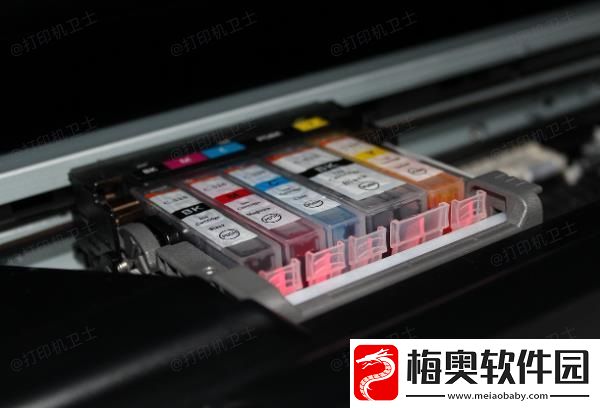 佳能打印机三角黄灯一直亮怎么回事