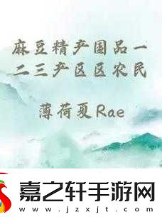 麻豆精产一二三产区：关于其重要性与发展前景的探讨