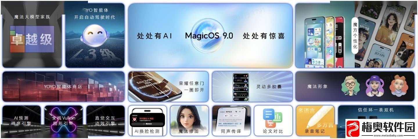 荣耀多款机型迎来MagicOS