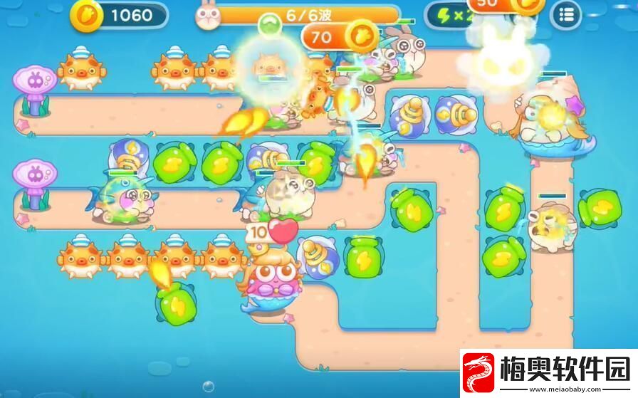 保卫萝卜4海的闺女第39关怎么过