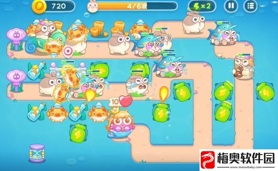 保卫萝卜4海的闺女第39关怎么过