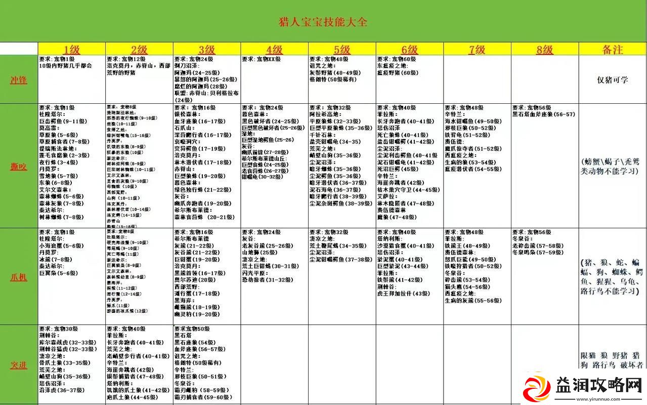 兽王猎人什么宠物好
