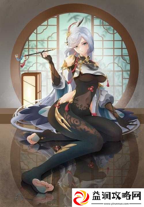 原神申鹤腿法娴熟脚法糖心