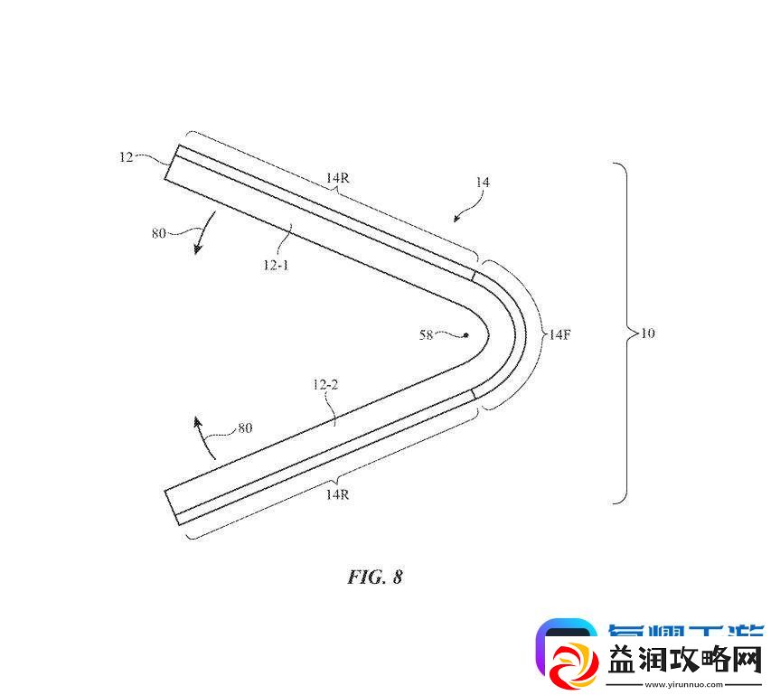 苹果折叠屏手机专利曝光
