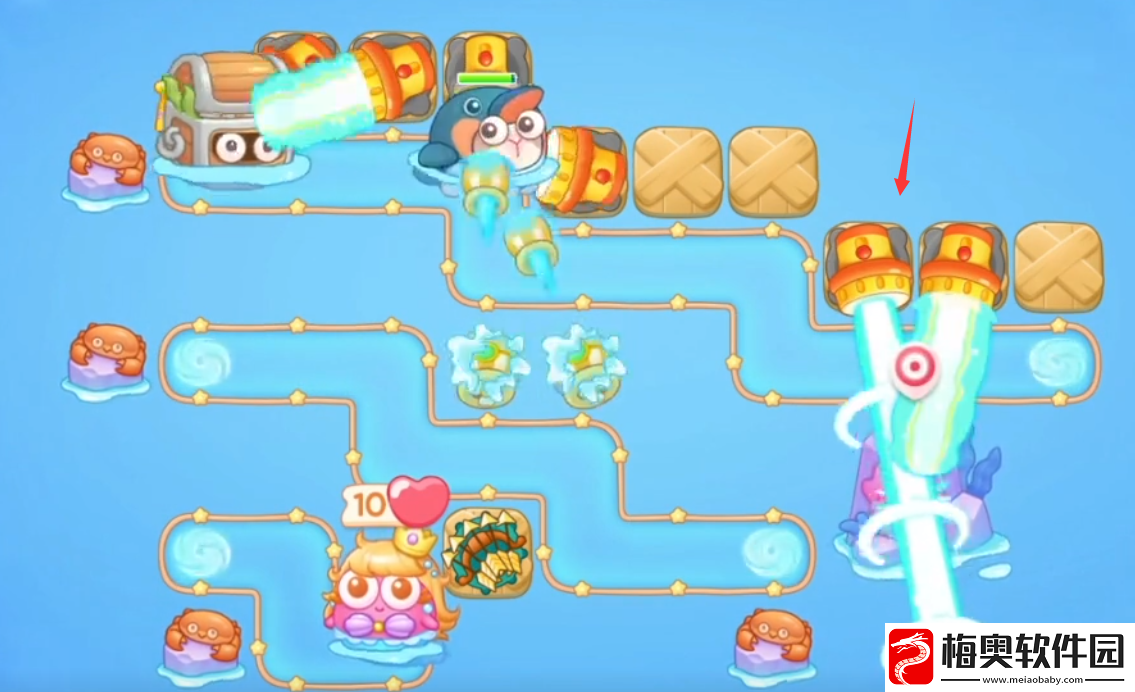 保卫萝卜4海的闺女第89关怎么过