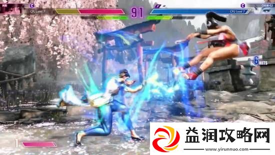 街头霸王6不知火舞CPU对战演示