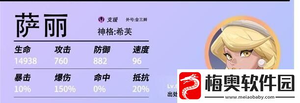 众神派对希芙萨丽角色介绍