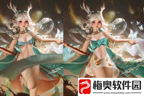 瑶遇见神鹿翻白眼流眼泪