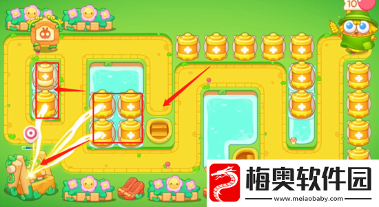 保卫萝卜4头等大事第19关怎么过