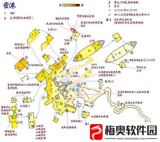 黑暗之魂重制版：底层地图-挑战底层区域-探寻暗黑世界深渊奥秘