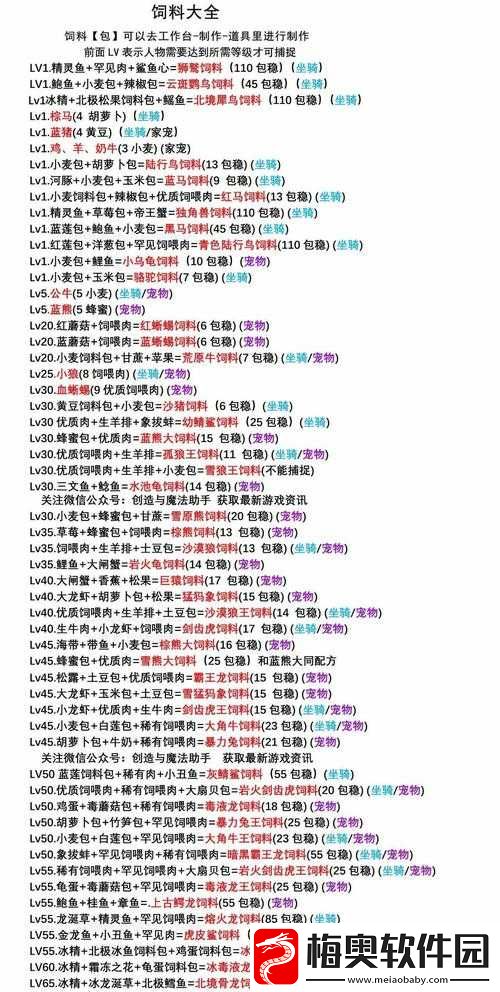 创造与魔法全面指南