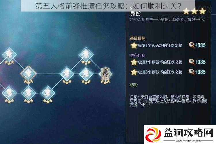 第五人格前锋推演任务攻略