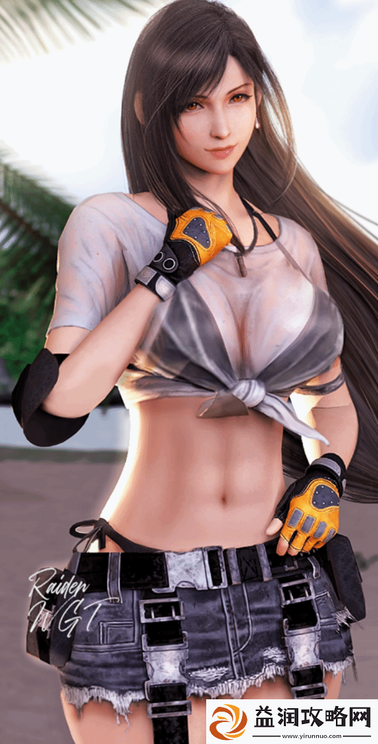 最终幻想7蒂法3D美图赏