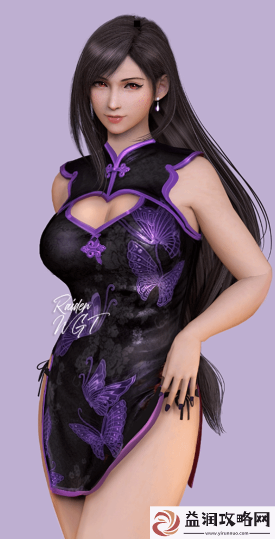 最终幻想7蒂法3D美图赏