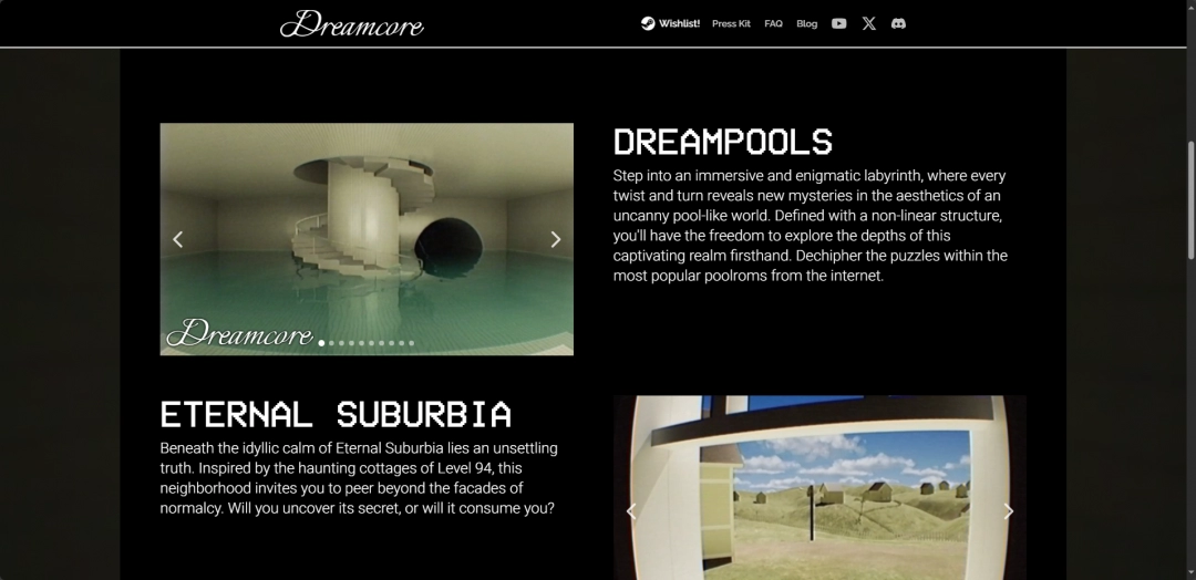 Dreamcore游戏官网地址介绍